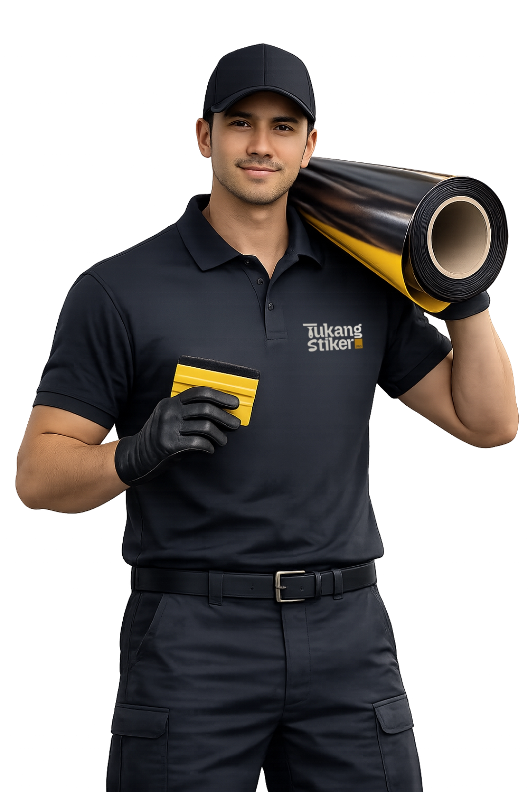 Karakter Tukang Sticker PRO