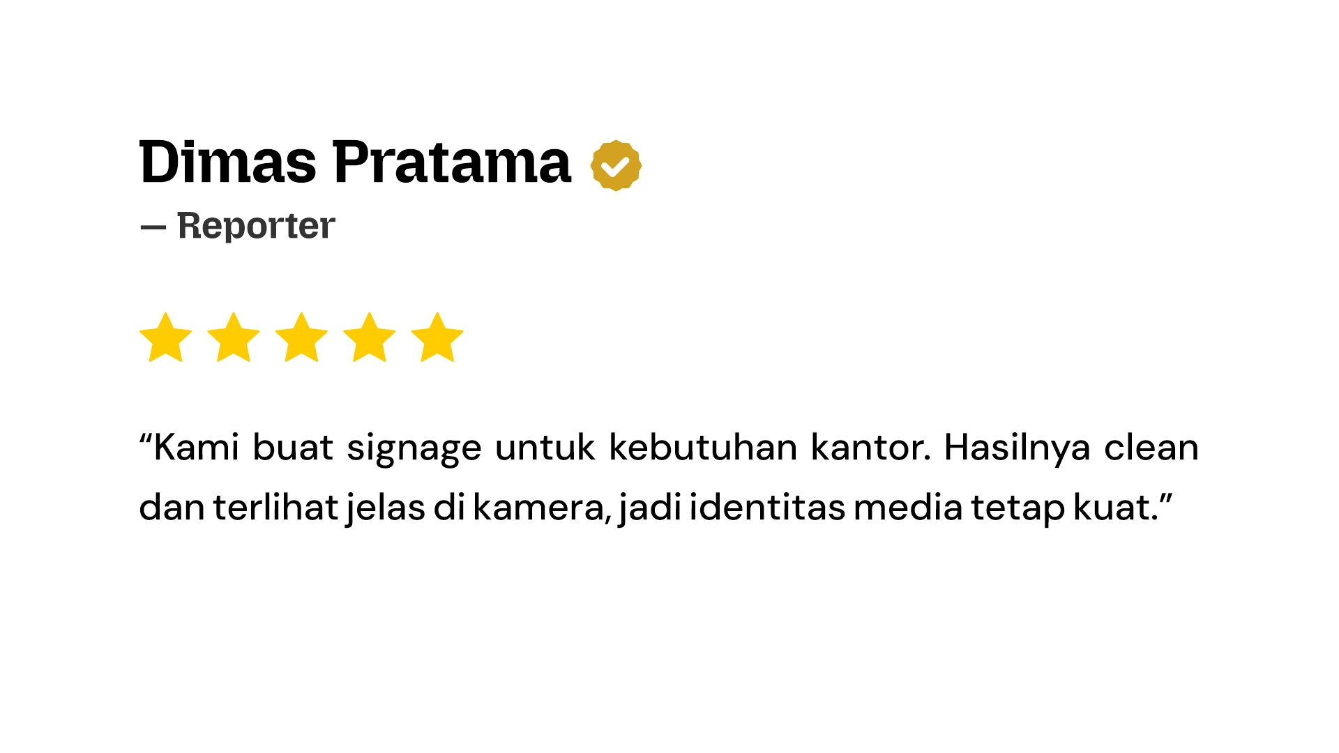 Ulasan 10 - Tukang Stiker PRO - Testimoni